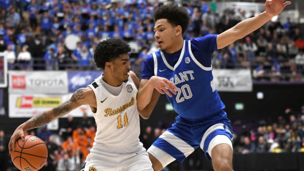 Grant Roosevelt 6A Oregon boys basketball quarterfinal 2024 Taylor Balkom 42